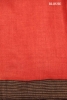 Handloom Printed Tussar Silk Saree